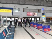 Vali Yazıcı Antalya Havalimanı’nda
