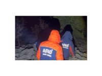 Kahramanmaraş’ta mahsur kalan 8 dağcı kurtarıldı