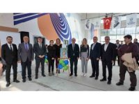 Hatay’da küçük ressamlar tuvallerinde suyu anlattı