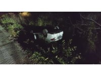 Antalya’da otomobil sulama kanalına uçtu, sürücüsü kayıplara karıştı