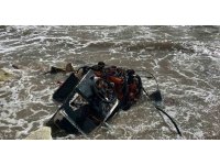 Alanya’da balıkçı teknesi alabora oldu: 2 kişi yüzerek kurtuldu