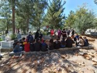 Ortaokul öğrencileri şehit Sedat Yabalak’ı dualarla andı