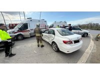 Arsuz’da trafik kazası: 1 yaralı