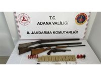 Adana’da 4 ruhsatsız silah ele geçirildi