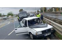 Antalya’da intihar teşebbüsü gibi kaza güvenlik kamerasında