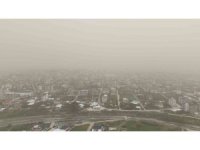 Libya’dan gelen çöl tozu Hatay’ı yuttu