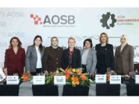 AOSB’de iş dünyasinda kadin liderliğinin dönüşümü konuşuldu