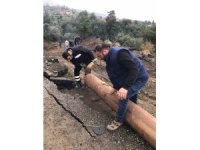 Payas’ta içme suyu hattı hızla onarıldı
