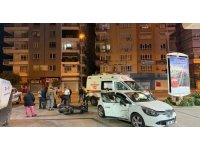 Muratpaşa’da otomobil ile motosiklet çarpıştı: 1 yaralı