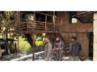 Alanya’da müstakil ev yangını korkuttu