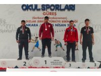 Manavgatlı güreşçi Umut Altay Türkiye ikincisi oldu