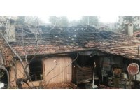 Isparta’da iki katlı ev alevlere teslim oldu