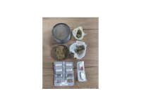 Reyhanlı’da durdurulan araçta uyuşturucu ve kurusıkı tabanca ele geçirildi