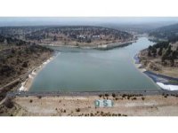 Yağışlarla dolan gölet, binlerce dönüm sulanmadan tekrar boşalacak