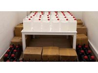 Antalya’da 550 litre kaçak etil alkol ele geçirildi