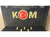 Sırt çantasında 8 kilogram gümrük kaçağı altın taşırken yakayı ele verdi