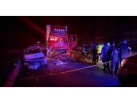 Isparta-Antalya karayolunda feci kaza: 1 ölü, 4 yaralı