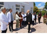 Nacar, Karataş’ta sağlık tesislerini inceledi