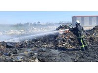 Çöp ve hurdalar yine alev aldı vatandaşlar duruma isyan etti