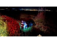 Kırıkhan’da tarlaya uçan otomobilin sürücüsü yaralandı