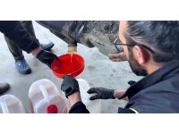 Yakıt deposunda 48 kilo sıvı metamfetamin ele geçirildi