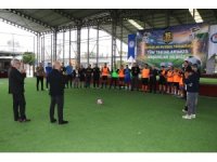 16. Kardelen Çiçeği Futbol Turnuvası "Özgür Gazze" temasıyla başladı