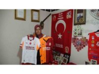 Şehit annesinin Galatasaray forması isteği yerine getirildi