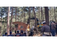 Osmaniye’de mahkeme kararı sonrası 31 kaçak yayla evinin yıkımına başlandı