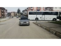 Isparta’da otomobil ile tur otobüsü çarpıştı: 1 yaralı