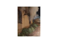 Alrınözü’de ev yangını