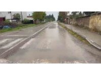 Kazaların eksik olmadığı yola muhtar ve yaralı vatandaş çözüm istedi