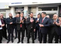 Başkan Dere, oda ziyaretlerine Korkuteli ve Elmalı’da devam etti