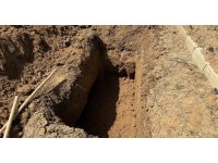 Saldırıda ölen öğretmenin defnedileceği mezar yeri görüntülendi