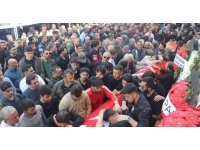 Saldırıda ölen 4 öğrenci gözyaşları içerisinde uğurlandı