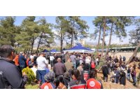 Saldırıda hayatını kaybeden 4 sınıf arkadaşı yan yana toprağa verildi