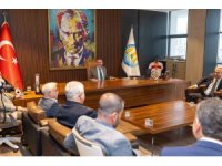 Mezitli’de esnafla belediye el ele ekonomi için buluştu