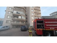 İskenderun’da binanın bodrum katında yangın çıktı