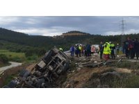 Kanala düşen tankerde can pazarı