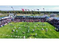 Kepez’de pehlivanlar dualı çayıra çıktı