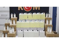 Burdur’da ruhsatsız silah ve kaçak alkol operasyonu