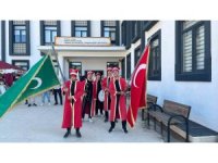 Alanya’da 5 ülkeden 97 öğrenci mehter marşlarıyla karşılandı