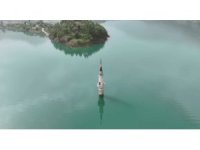 Geçmişin izi su üstünde: Minare ayakta