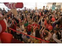 Isparta Belediyesi’nin 23 Nisan etkinliğinde renkli görüntüler