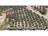 Osmaniye’de kaçak kazı yapan 6 kişi dronla yakalandı