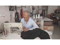 Çırak bulunamayan terzilikte yarım asrı geride bıraktı