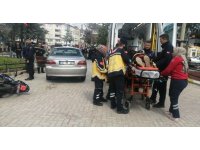 Isparta’da otomobil ile motosiklet çarpıştı: 2 yaralı
