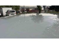 Kahramanmaraş’ta kısa süreli dolu etkili oldu