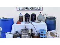 Kumluca’da 800 litre kaçak alkol ele geçirildi