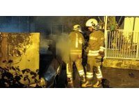 Dörtyol’da  otomobil yangını