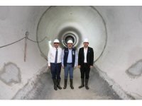 Başkan Öntürk, Türkiye’nin en büyük atık su tüneli projesini inceledi
